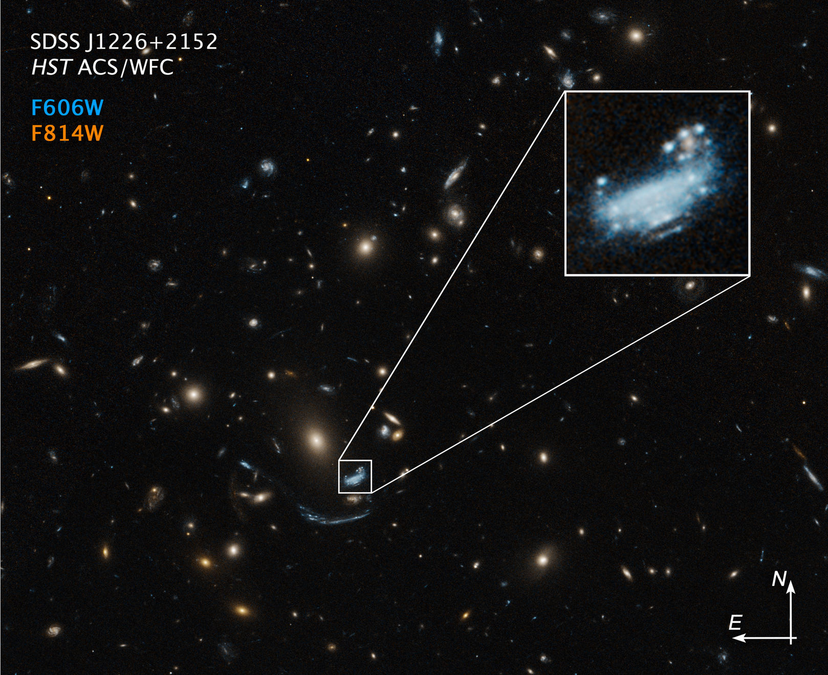 SDSS J1226+2152 (Hubble) - NASA Science